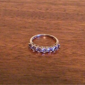 Sterling Silver Tanzanite Ring